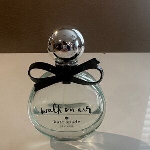 Kate Spade Walk on Air Perfume with Black Bow and Silver Cap